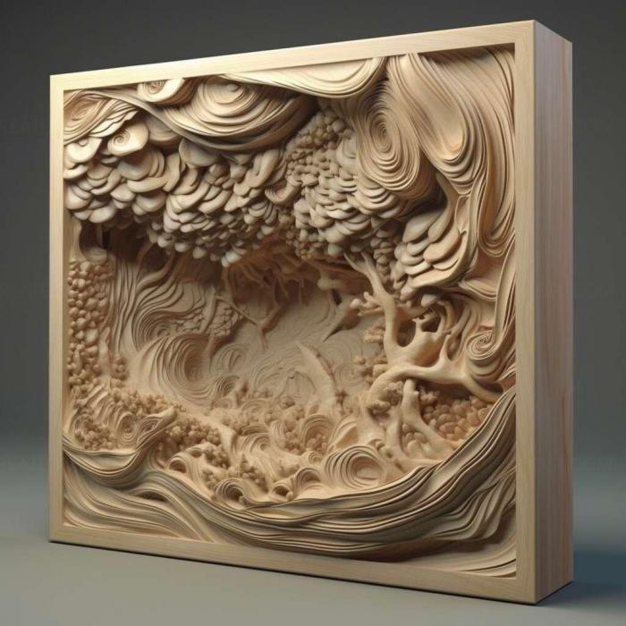 نموذج ثلاثي الأبعاد لآلة CNC 3D Art 